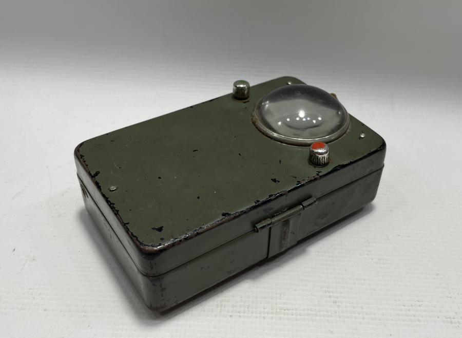 1. DÜNYA SAVAŞI DÖNEMİ ÇALIŞIR DURUMDA ÇOK NADİR MORS ALFABELİ ASKERİ LAMBA