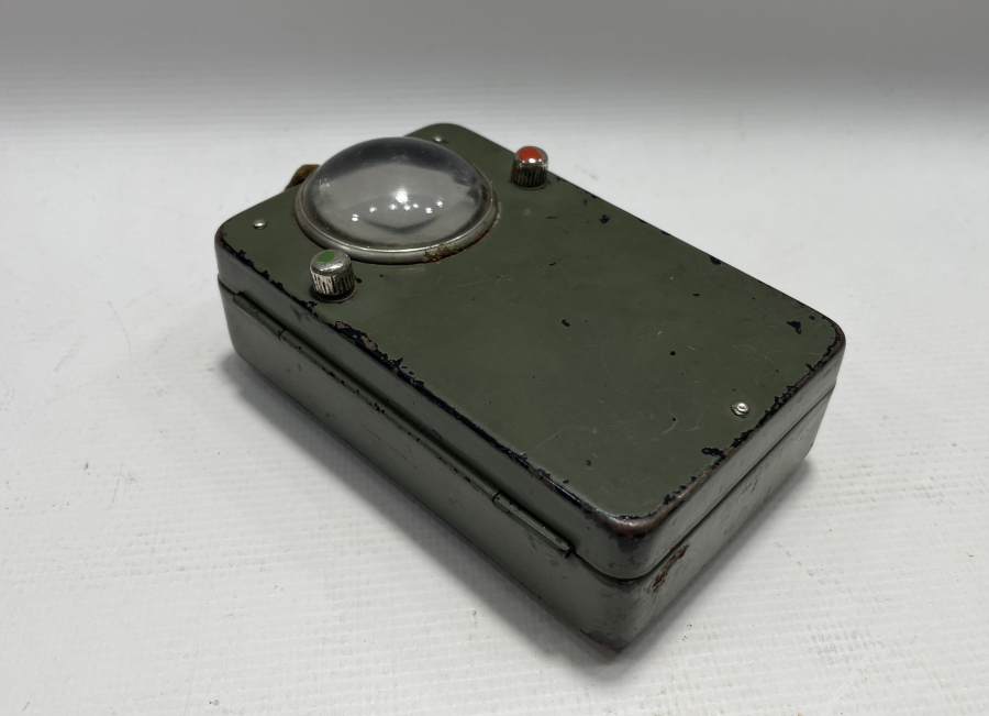 1. DÜNYA SAVAŞI DÖNEMİ ÇALIŞIR DURUMDA ÇOK NADİR MORS ALFABELİ ASKERİ LAMBA