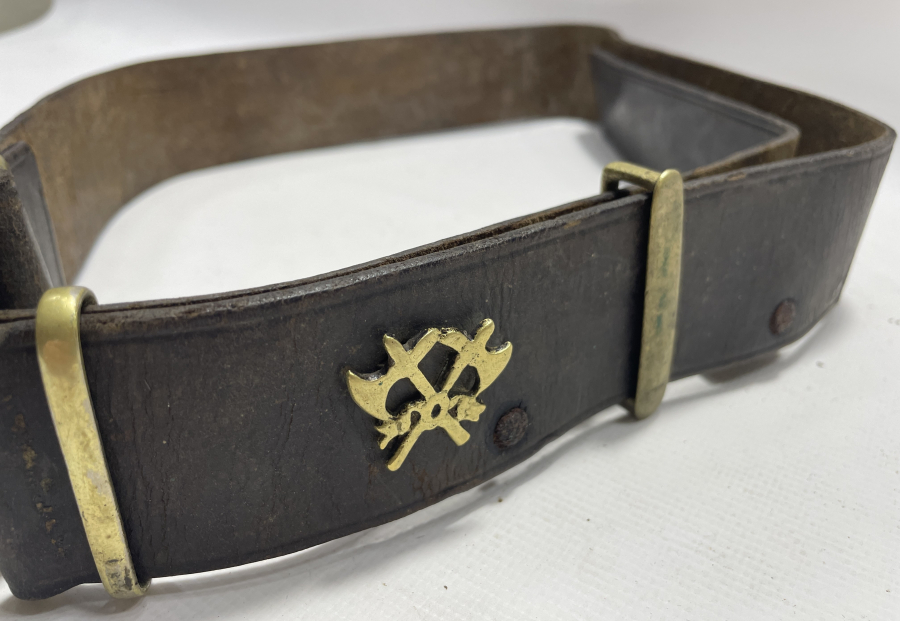 CUMHURİYET BAŞLARI ÇOK NADİR İTFAİYECİ KEMERİ