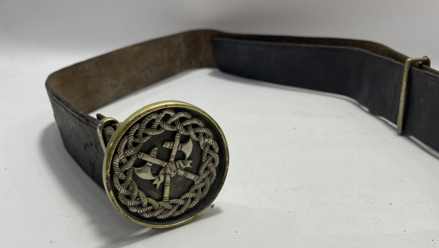 CUMHURİYET BAŞLARI ÇOK NADİR İTFAİYECİ KEMERİ