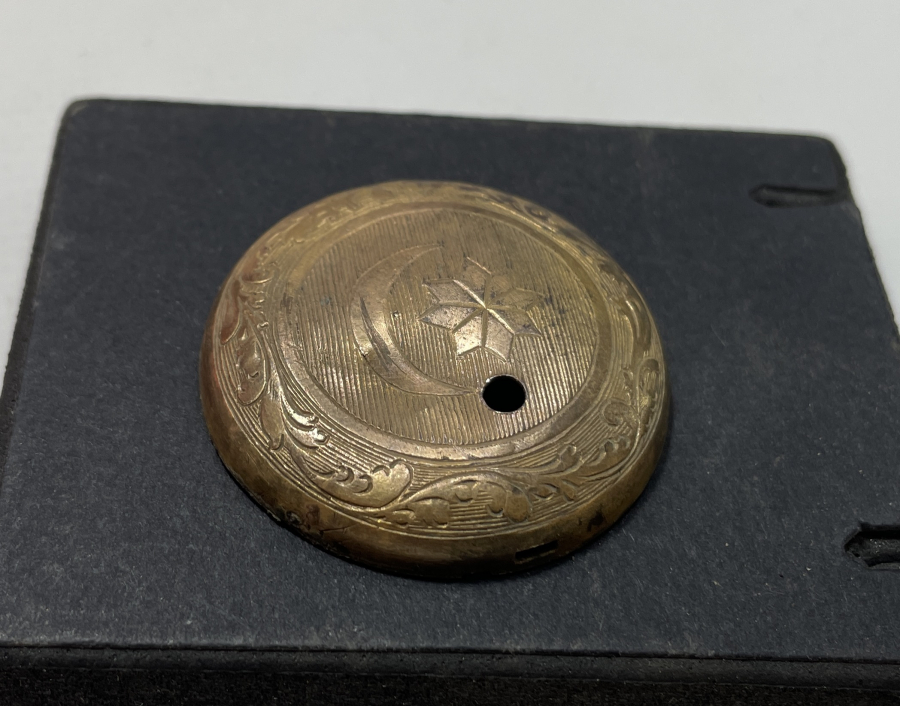 OSMANLI DÖNEMİ AY YILDIZLI PRİOR TOZ KAPAĞI