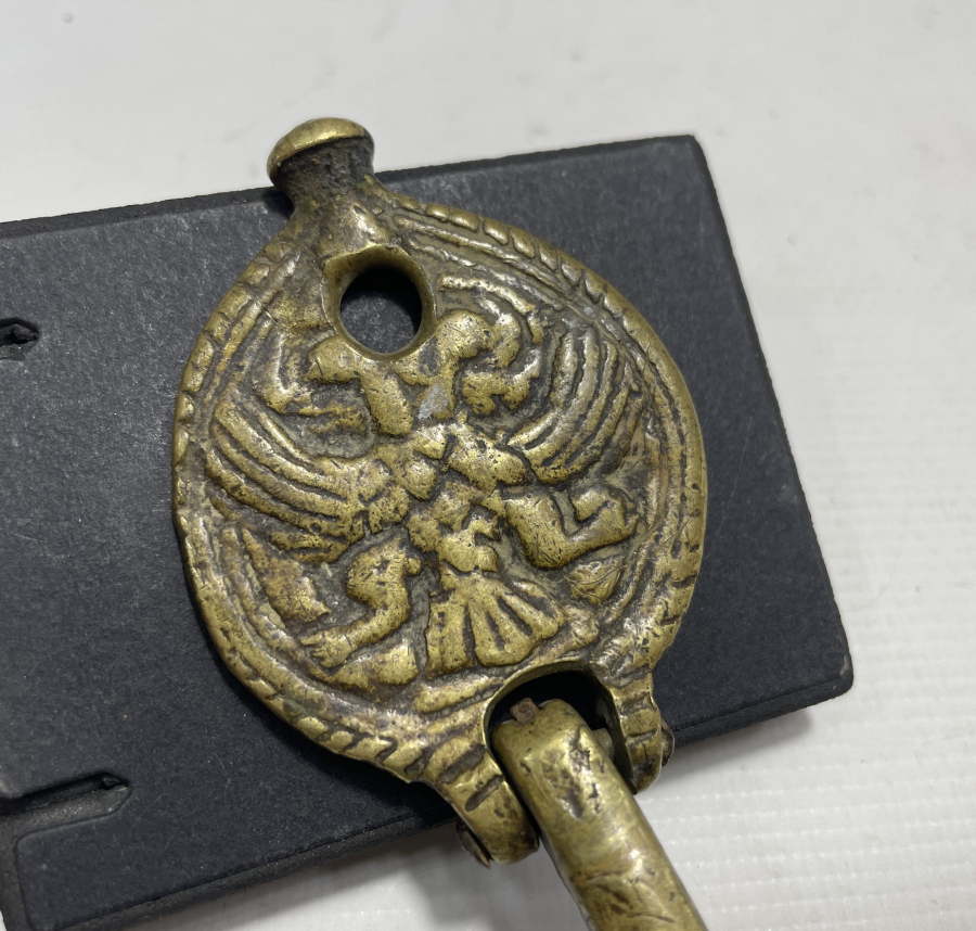 OSMANLI DÖNEMİ ÇOK NADİR ÇİFT BAŞLI KARTAL GÖRSELLİ KILIÇ MASATI