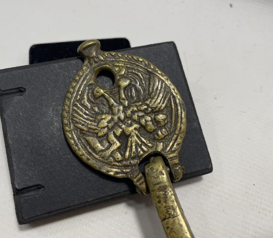 OSMANLI DÖNEMİ ÇOK NADİR ÇİFT BAŞLI KARTAL GÖRSELLİ KILIÇ MASATI