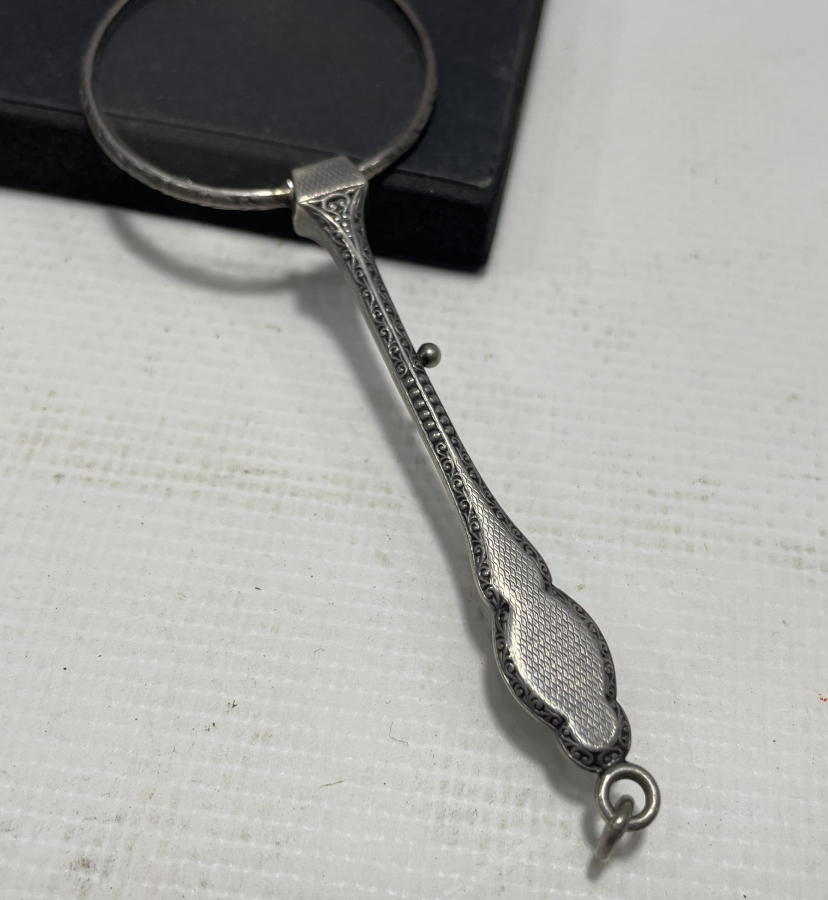 OSMANLI DÖNEMİ GÜMÜŞ OKUMA GÖZLÜĞÜ - OPERA GÖZLÜĞÜ