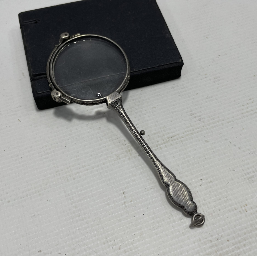 OSMANLI DÖNEMİ GÜMÜŞ OKUMA GÖZLÜĞÜ - OPERA GÖZLÜĞÜ