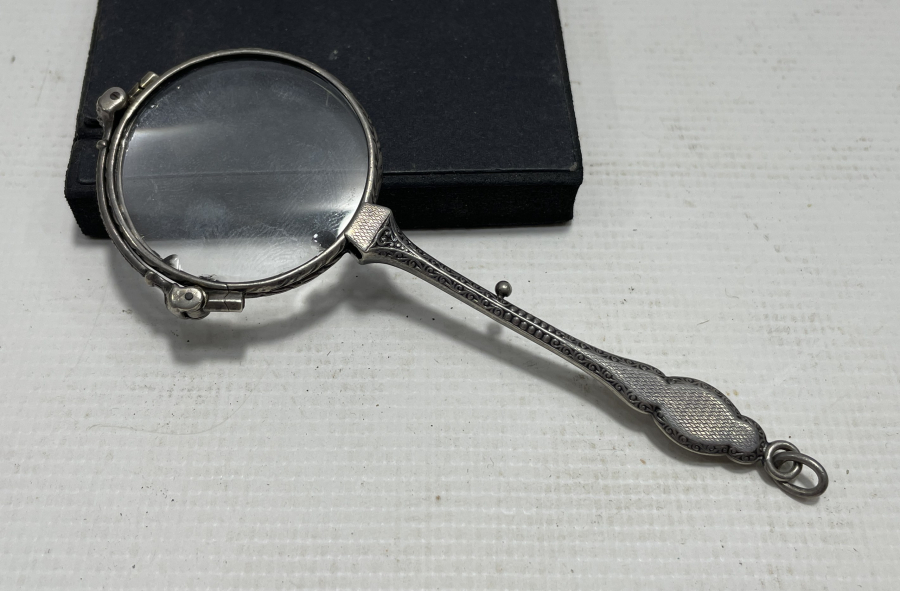 OSMANLI DÖNEMİ GÜMÜŞ OKUMA GÖZLÜĞÜ - OPERA GÖZLÜĞÜ