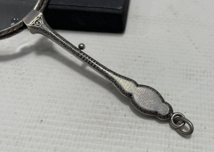 OSMANLI DÖNEMİ GÜMÜŞ OKUMA GÖZLÜĞÜ - OPERA GÖZLÜĞÜ