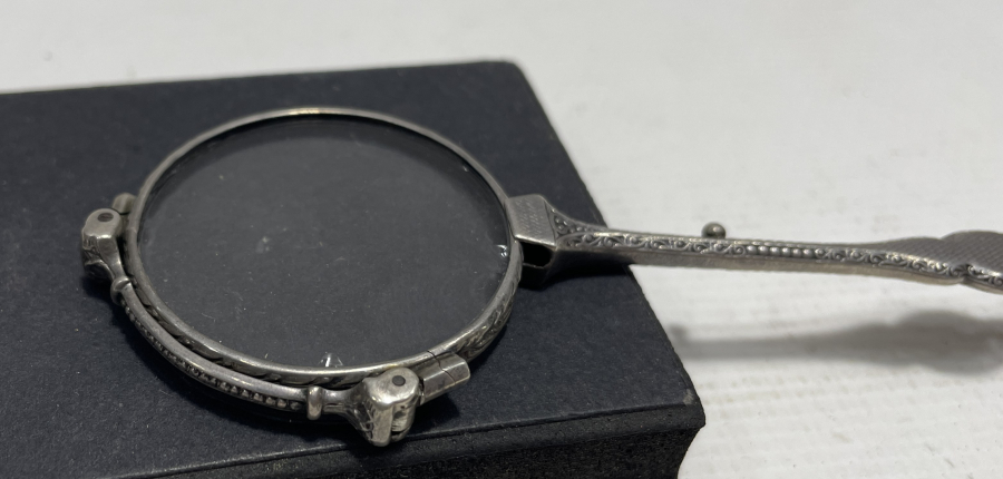 OSMANLI DÖNEMİ GÜMÜŞ OKUMA GÖZLÜĞÜ - OPERA GÖZLÜĞÜ