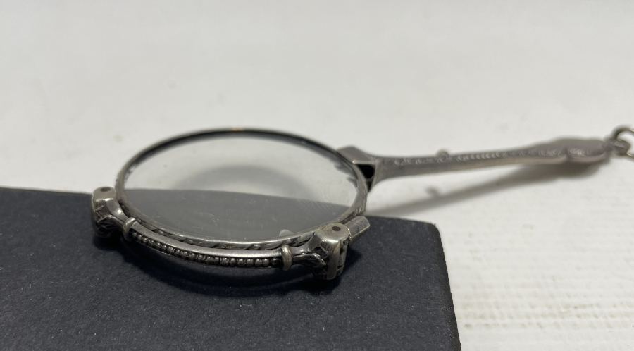 OSMANLI DÖNEMİ GÜMÜŞ OKUMA GÖZLÜĞÜ - OPERA GÖZLÜĞÜ