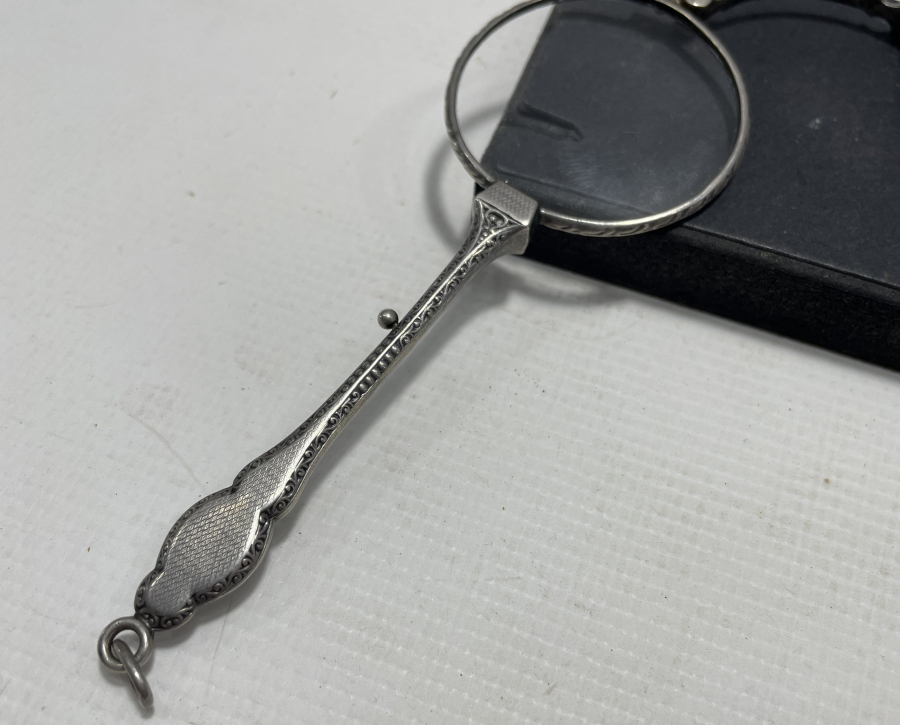 OSMANLI DÖNEMİ GÜMÜŞ OKUMA GÖZLÜĞÜ - OPERA GÖZLÜĞÜ