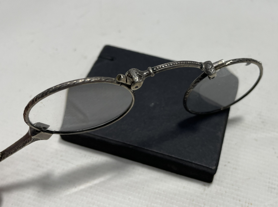 OSMANLI DÖNEMİ GÜMÜŞ OKUMA GÖZLÜĞÜ - OPERA GÖZLÜĞÜ