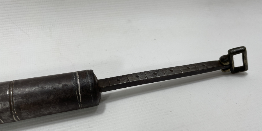 OSMANLI DÖNEMİ KOFGARİ İŞÇİLİKLİ BARUT ÖLÇER