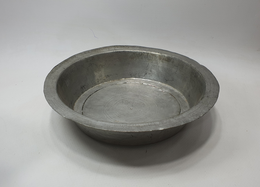 OSMANLI DÖNEMİ YAZILI BAKIR TABAK