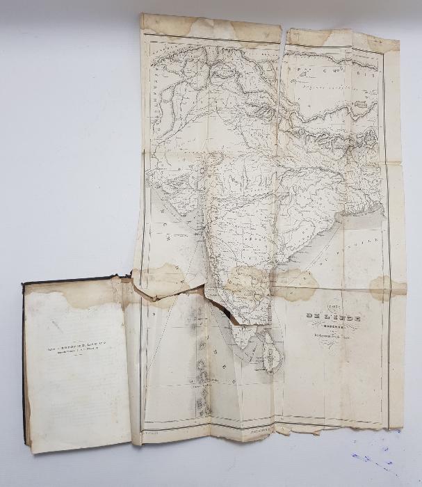 1856 TARİHLİ FRANSIZCA KİTAP: DANS L'INDE