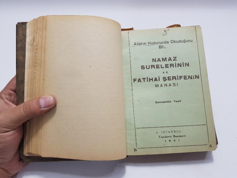 1930'LARDAN ÜÇ ADET DİNİ KİTAP