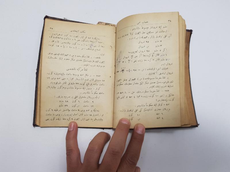 OSMANLICA KİTAP: HESABI AMELİ