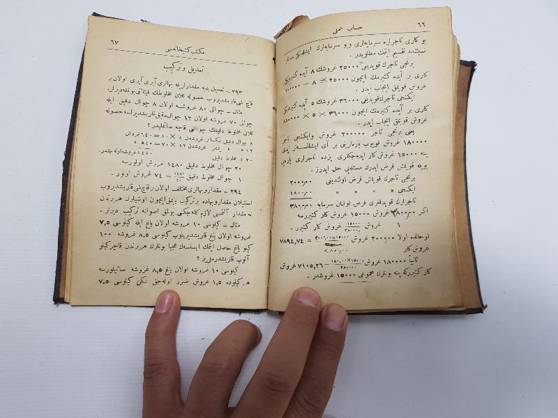 OSMANLICA KİTAP: HESABI AMELİ