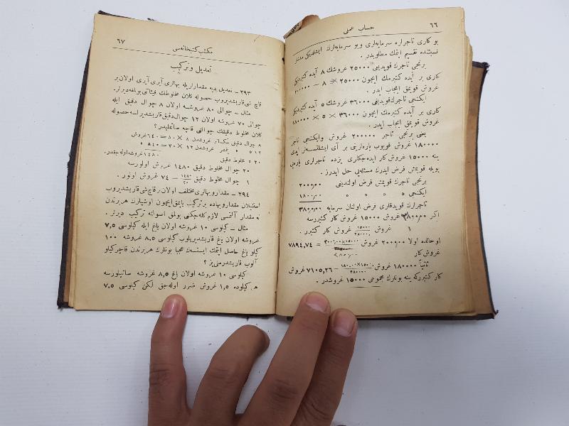 OSMANLICA KİTAP: HESABI AMELİ