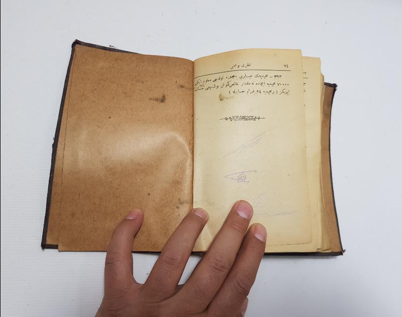 OSMANLICA KİTAP: HESABI AMELİ