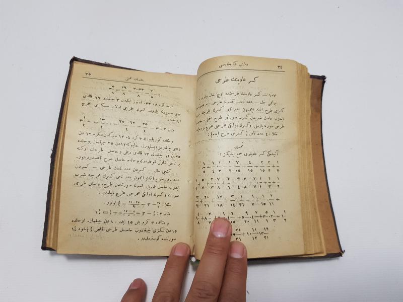 OSMANLICA KİTAP: HESABI AMELİ