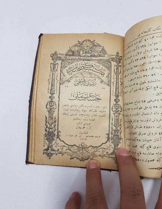 OSMANLICA KİTAP: HESABI AMELİ