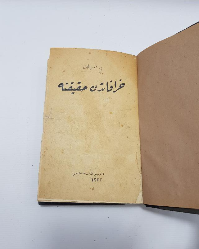 OSMANLICA KİTAP: HURAFATTAN HAKİKATE