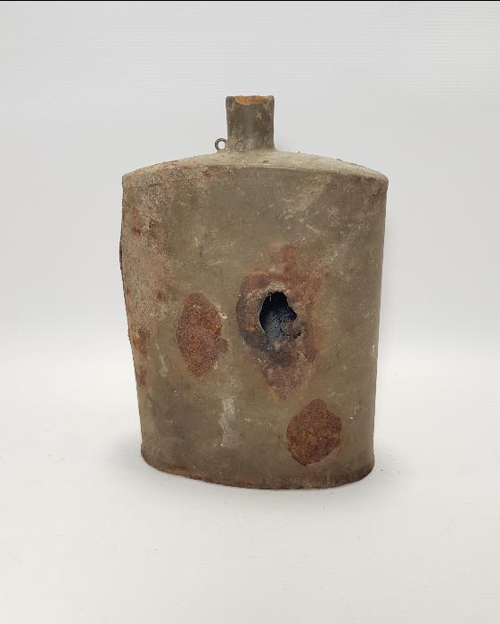 1. DÜNYA SAVAŞI DÖNEMİ EMAYE ASKER MATARASI 