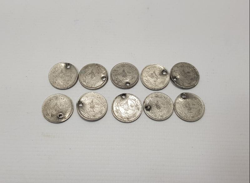 10 ADET OSMANLI PARA 