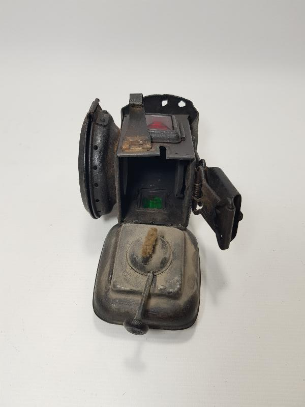 ANTİKA ÇOK NADİR BİSİKLET LAMBASI 