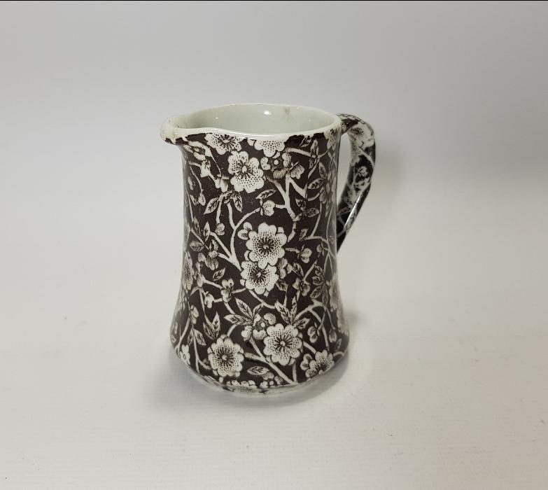 ANTİKA İNGİLİZ CALICO PORSELEN SÜTLÜK 