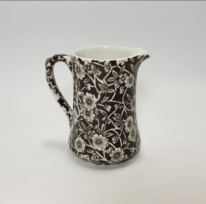 ANTİKA İNGİLİZ CALICO PORSELEN SÜTLÜK 