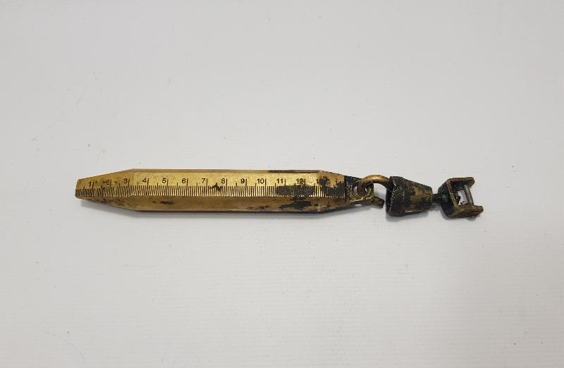 ANTİKA PİRİNÇ ÖLÇÜ ALETİ 