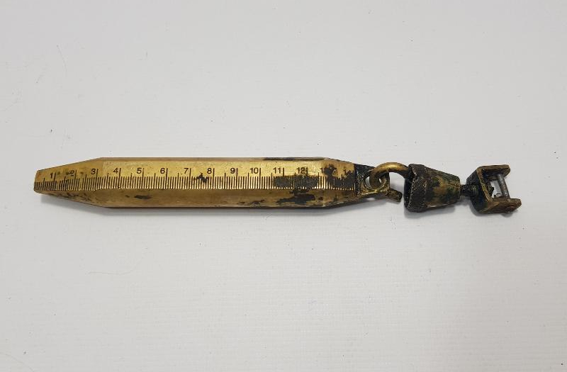 ANTİKA PİRİNÇ ÖLÇÜ ALETİ 