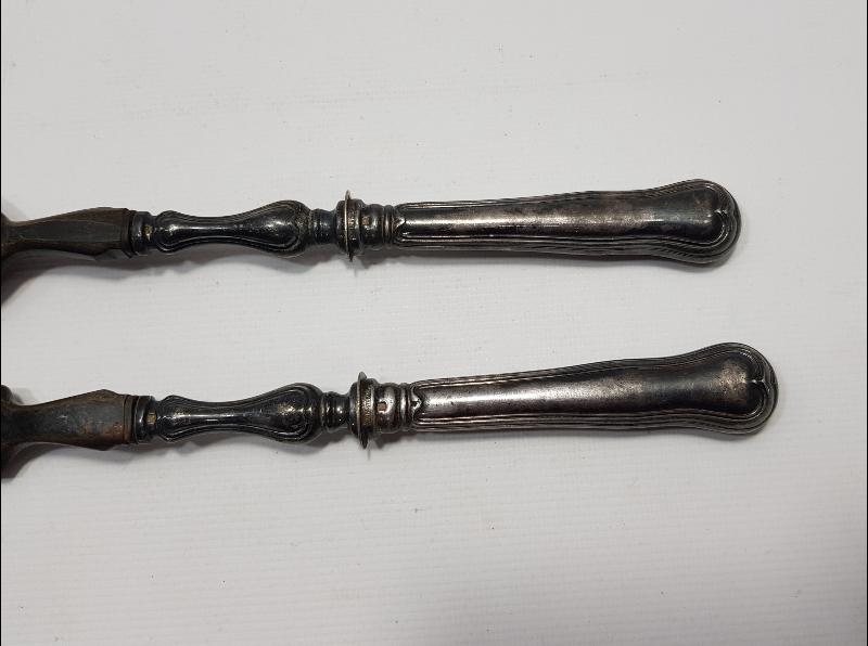 BOYNUZ & GÜMÜŞ KAPLAMA CHRISTOFLE SERVİS TAKIMI 