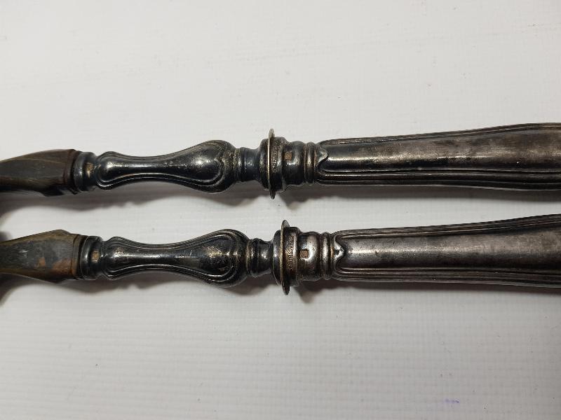 BOYNUZ & GÜMÜŞ KAPLAMA CHRISTOFLE SERVİS TAKIMI 