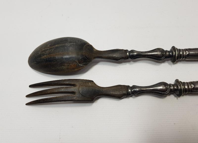 BOYNUZ & GÜMÜŞ KAPLAMA CHRISTOFLE SERVİS TAKIMI 