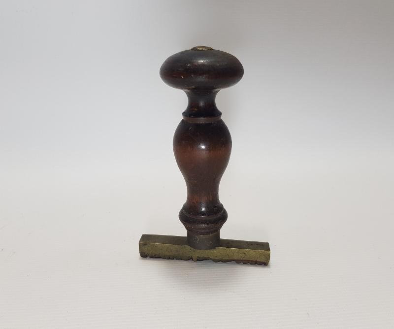 CONSTANTINOPLE - OSMANLICA YÜZDE KIRK TENZİLAT YAPILMIŞTIR YAZILI MÜHÜR