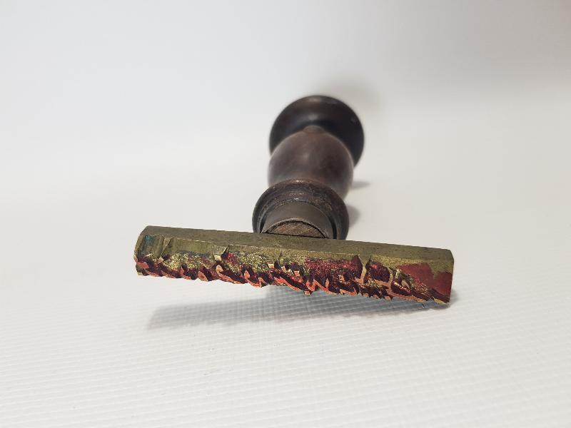 CONSTANTINOPLE - OSMANLICA YÜZDE KIRK TENZİLAT YAPILMIŞTIR YAZILI MÜHÜR