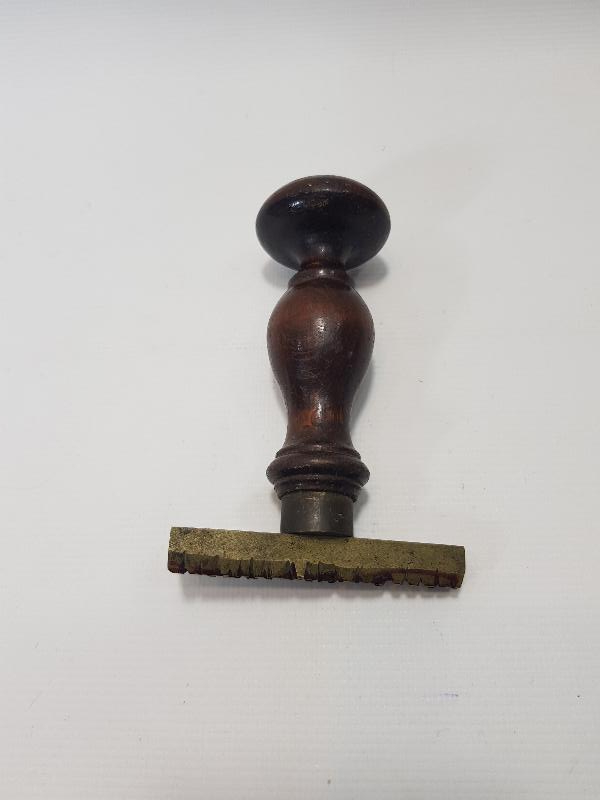 CONSTANTINOPLE - OSMANLICA YÜZDE KIRK TENZİLAT YAPILMIŞTIR YAZILI MÜHÜR