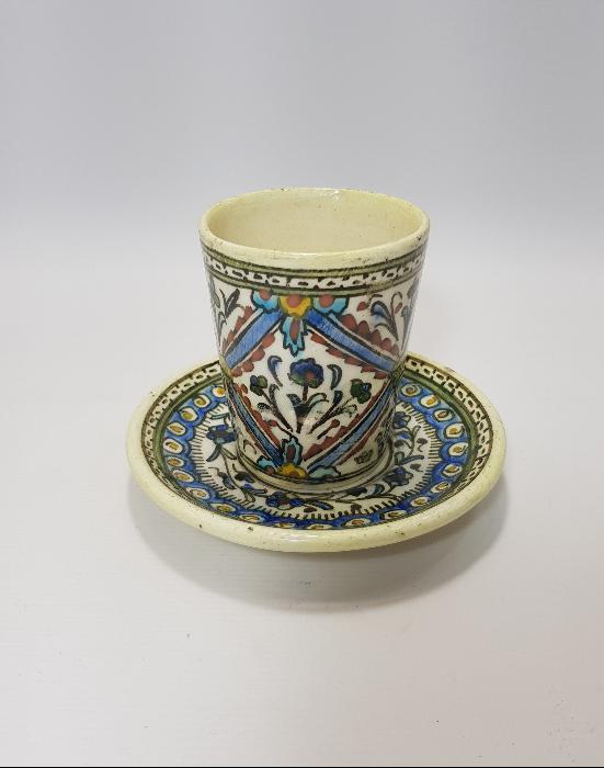 EL BOYAMA KÜTAHYA SU BARDAĞI 