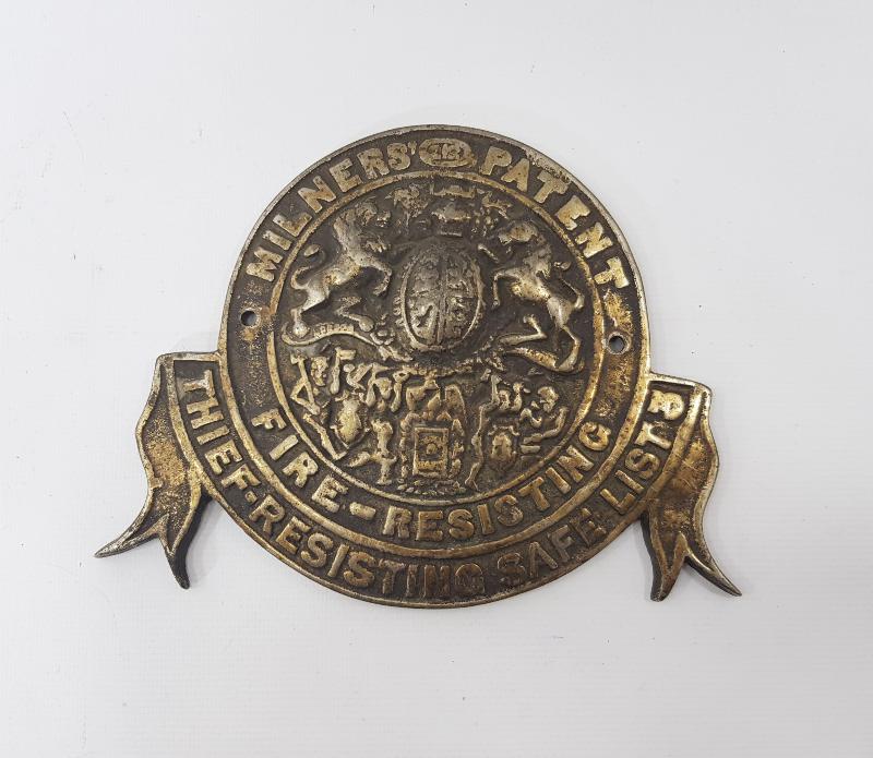 İNGİLİZ PARA KASASI ETİKETİ 