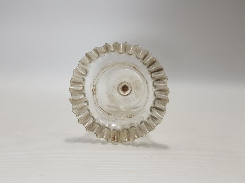 OSMANLI DÖNEMİ RUM İŞİ ALTIN YALDIZLI KOPARMA KRİSTAL KAŞIKLIK 