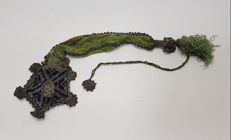 OSMANLI DÖNEMİ KILAPDAN İŞLEMELİ ÇOK NADİR ALTIN KESESİ 