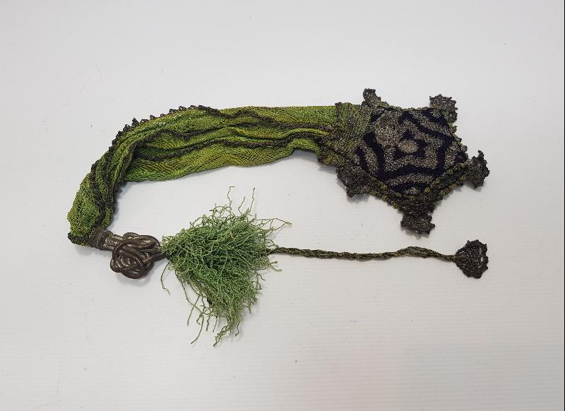 OSMANLI DÖNEMİ KILAPDAN İŞLEMELİ ÇOK NADİR ALTIN KESESİ 