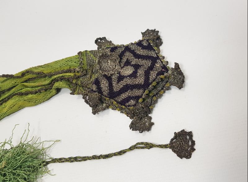 OSMANLI DÖNEMİ KILAPDAN İŞLEMELİ ÇOK NADİR ALTIN KESESİ 