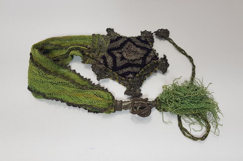 OSMANLI DÖNEMİ KILAPDAN İŞLEMELİ ÇOK NADİR ALTIN KESESİ 