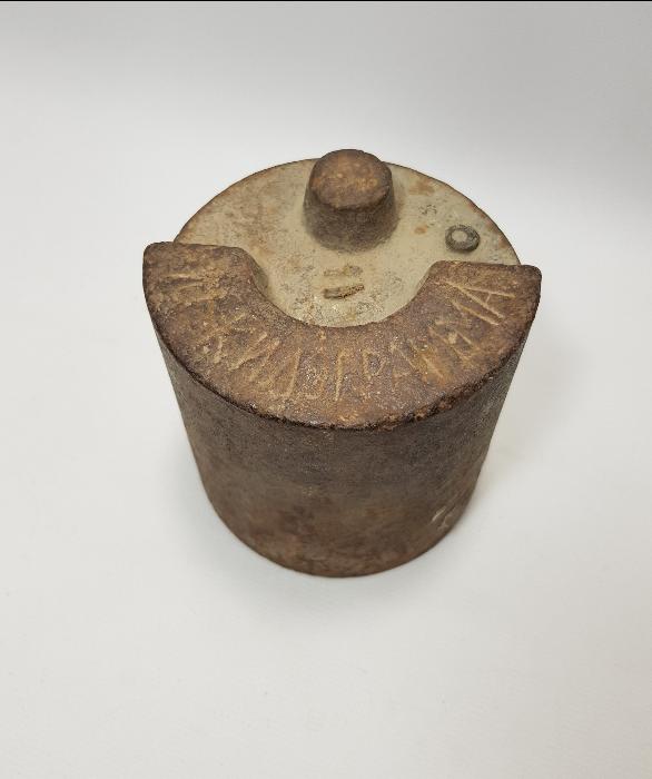 OSMANLI DÖNEMİ RUMCA YAZILI 10 KİLOGRAM AĞIRLIK 