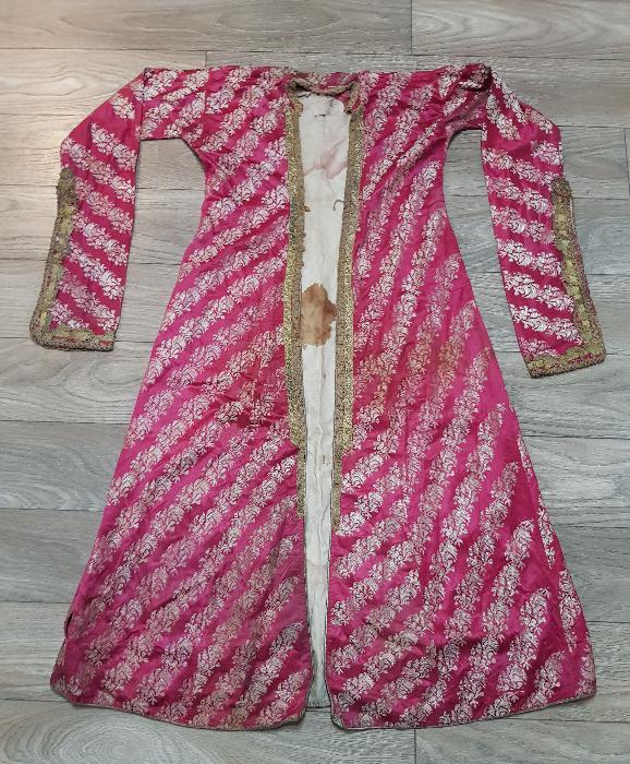 OSMANLI DÖNEMİ SARAY İŞİ İPEK KAFTAN