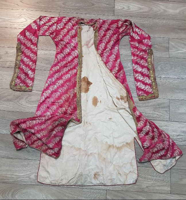 OSMANLI DÖNEMİ SARAY İŞİ İPEK KAFTAN