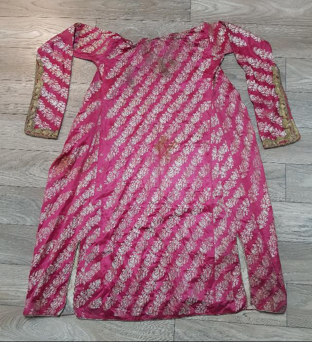 OSMANLI DÖNEMİ SARAY İŞİ İPEK KAFTAN